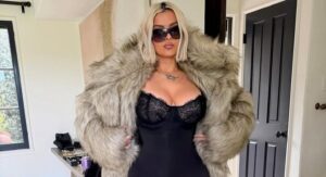 Bebe Rexha em foto publicada em suas redes sociais. Imagem: Instagram/Reprodução.