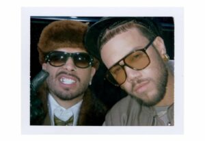 Rauw Alejandro e JHAYCO em foto publicada nas redes sociais. Imagem: Instagram/Reprodução.