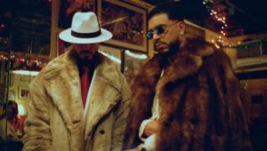 J Balvin e Ryan Castro no videoclipe de "Tonto". Imagem: Reprodução.