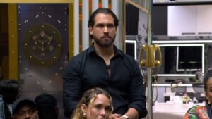 Brigido é o terceiro eliminado do BBB 26. Imagem: Globo/Reprodução.