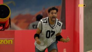 Alberto Cowboy vence a Prova do Anjo. Imagem: Globo/Reprodução.