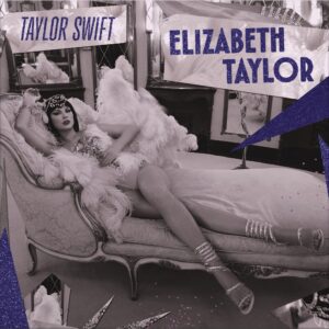 Capa oficial do single "Elizabeth Taylor". Imagem: Divulgação.