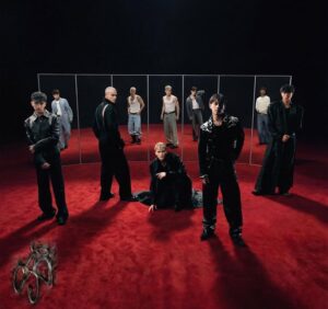 Capa oficial do EP "DUAL". Imagem: Divulgação.