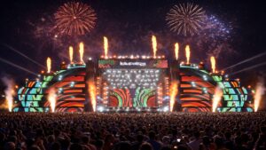 Palco Perry’s by Fiat. Imagem: Divulgação.