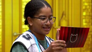 Milena vence a Prova do Anjo. Imagem: Globoplay/Reprodução.