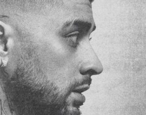 ZAYN em foto promocional para o álbum "KONNAKOL". Imagem: Divulgação.