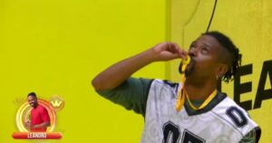 Leandro Boneco conquista liderança decisiva no BBB 26. Imagem: Reprodução/Globo.