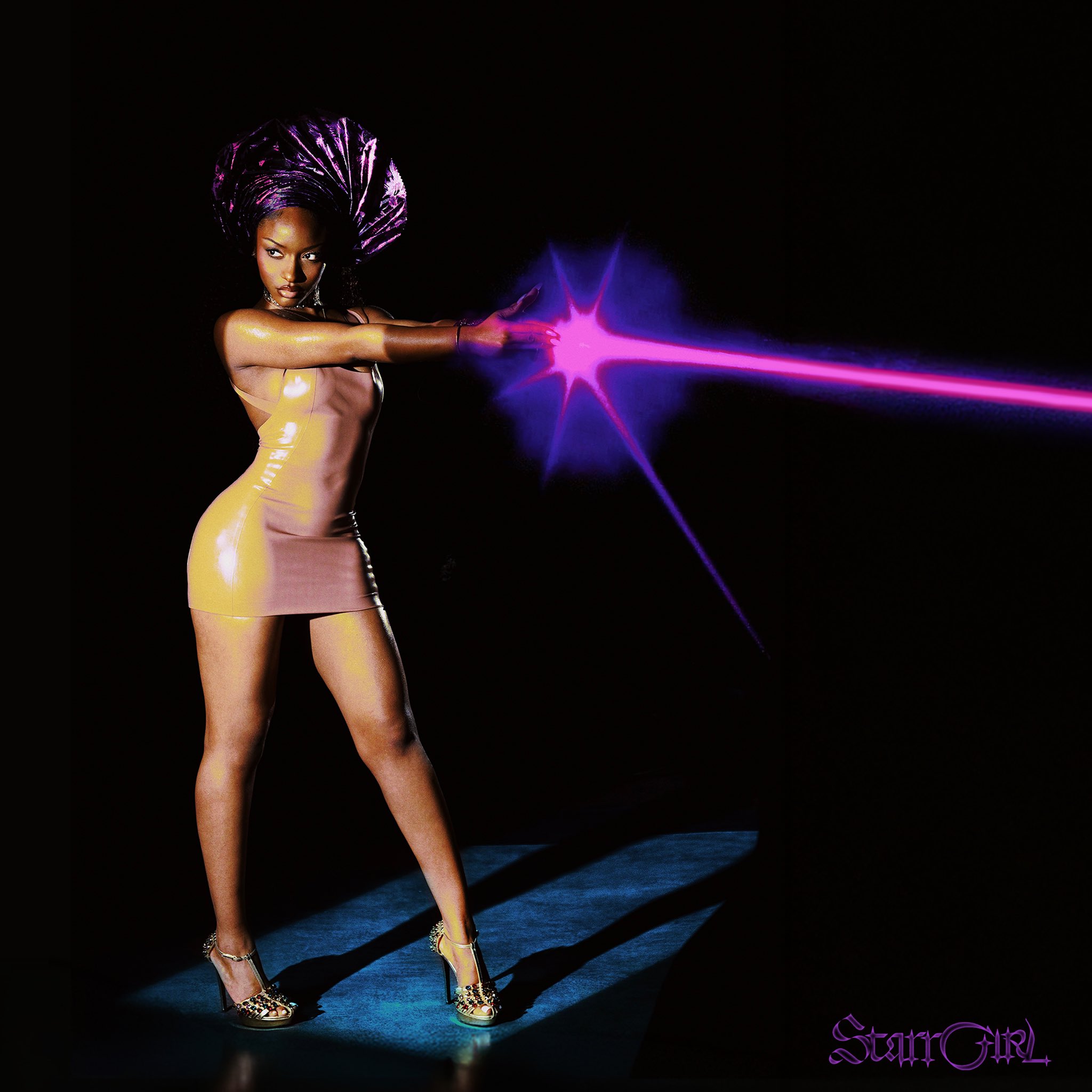 Capa oficial de "Starrgirl", novo álbum de Ayra Starr. Foto: Divulgação.