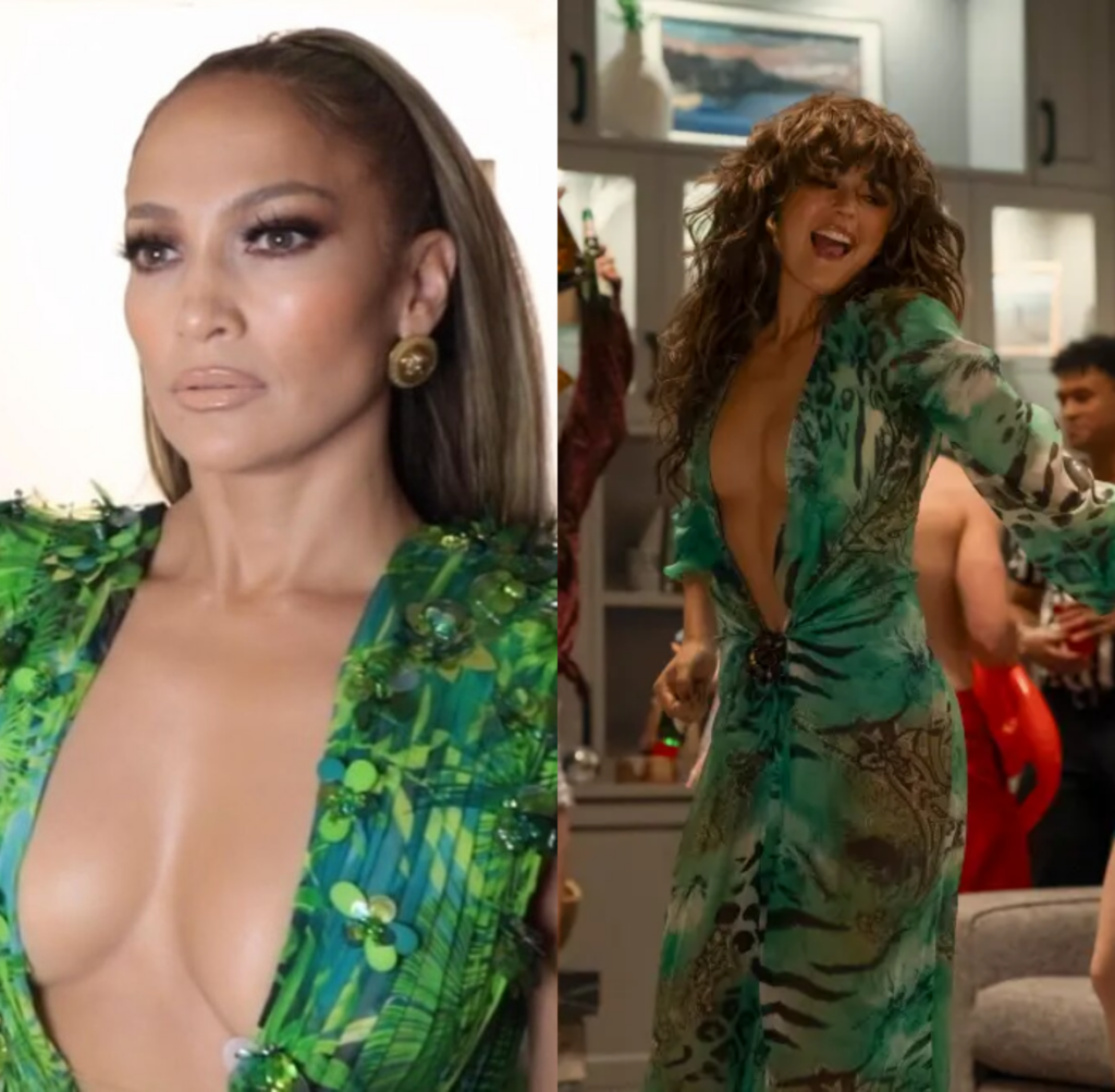 Jennifer Lopez e Mika Abdalla. Imagem: Reprodução