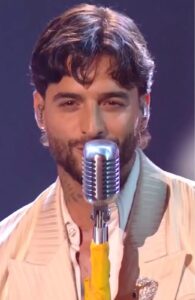 Maluma apresenta “Tu Recuerdo” no American Music Awards. Imagem: Reprodução/Redes sociais.