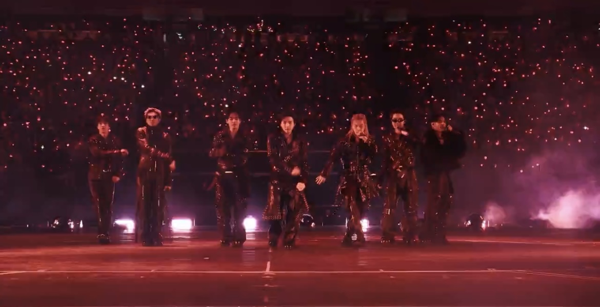 BTS no AMAS 2026. Imagem: AMAS / Reprodução.