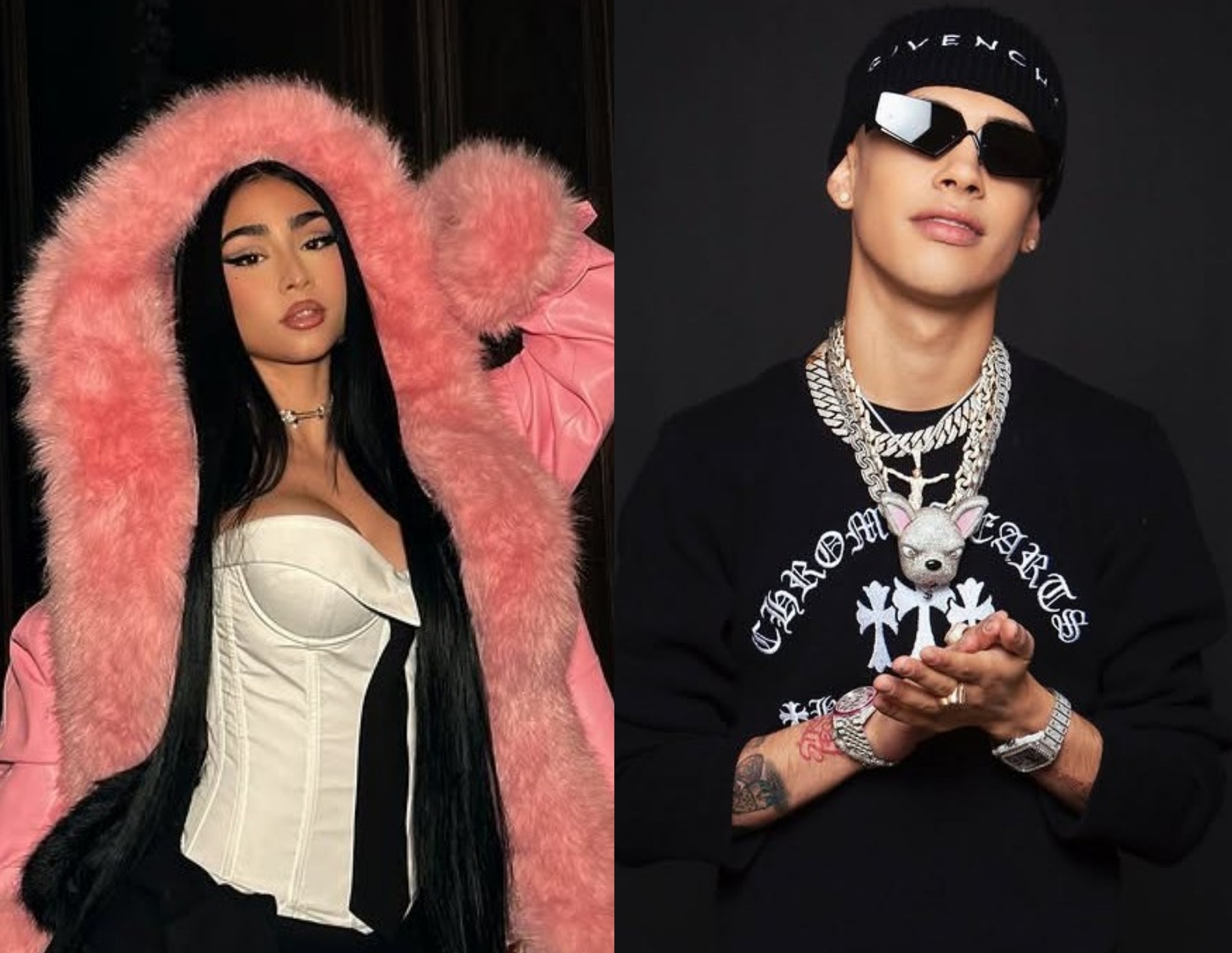 Paloma Mami e Cris MJ em imagens compartilhadas nas redes sociais. Foto: Reprodução/Instagram.