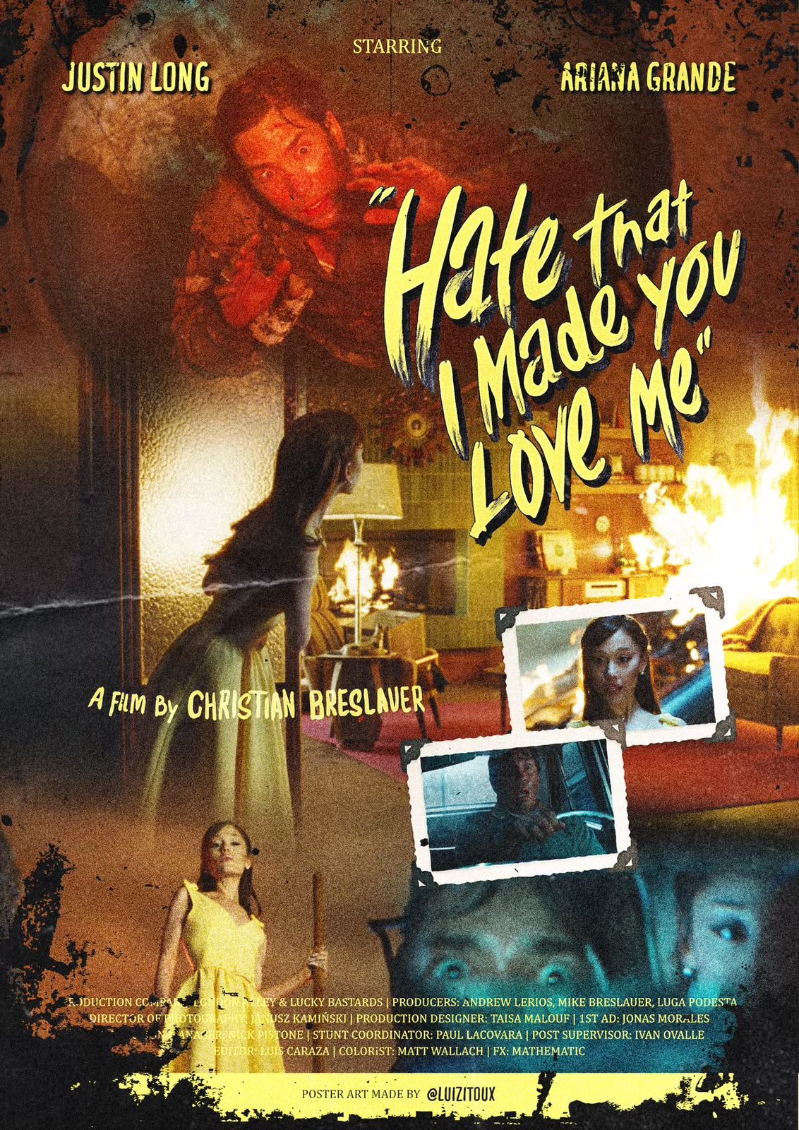 capa de "hate that i made you love", single de Ariana Grande. Imagem: Divulgação.