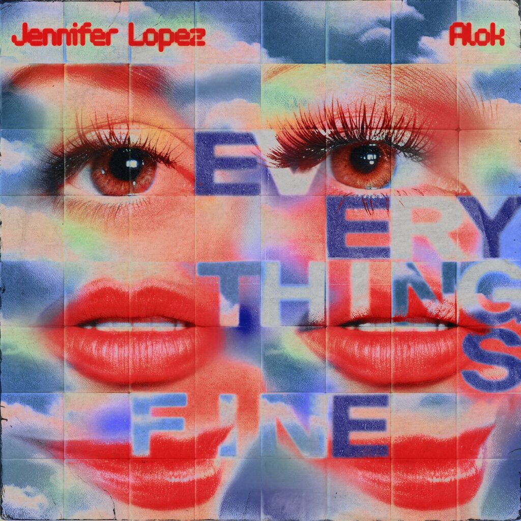 Capa de "Everything's Fine" de Alok e Jennifer Lopez