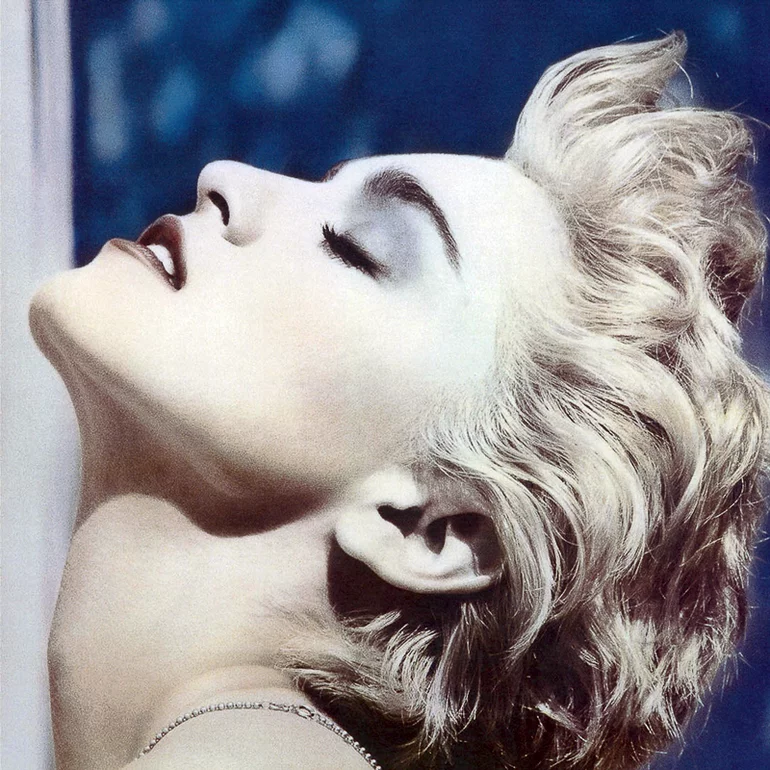 Capa do "True Blue" (1986) de Madonna. Imagem: Reprodução