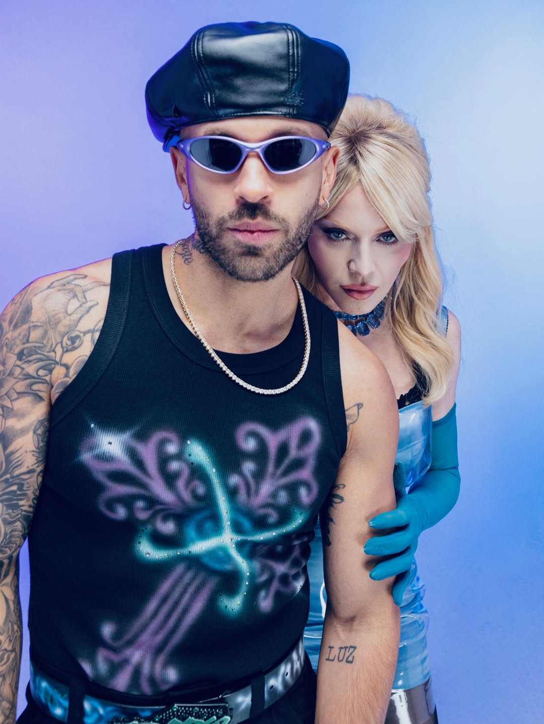 Madonna e Feid em imagem promocional de "Read My Lips". Foto: Divulgação.