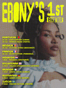 Ebony em imagem promocional. Imagem: Divulgação.