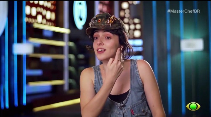Maria foi a sétima eliminada da 13ª temporada do MasterChef Brasil. Foto: Reprodução/Band.