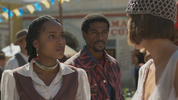 Duda Santos dá vida a Alika/Lúcia, protagonista de "A Nobreza do Amor". Foto: Reprodução/Globo.
