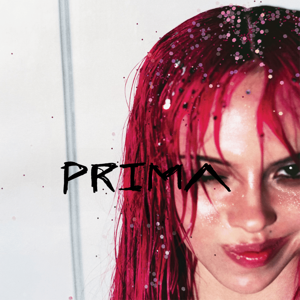Capa de "PRIMA", álbum de Adéla