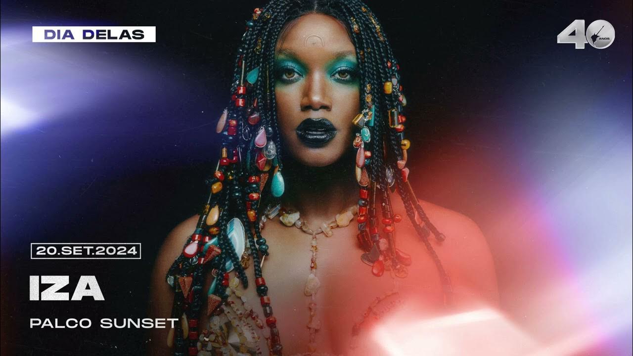 Iza para seu show no Rock In Rio 2024. Imagem: Divulgação