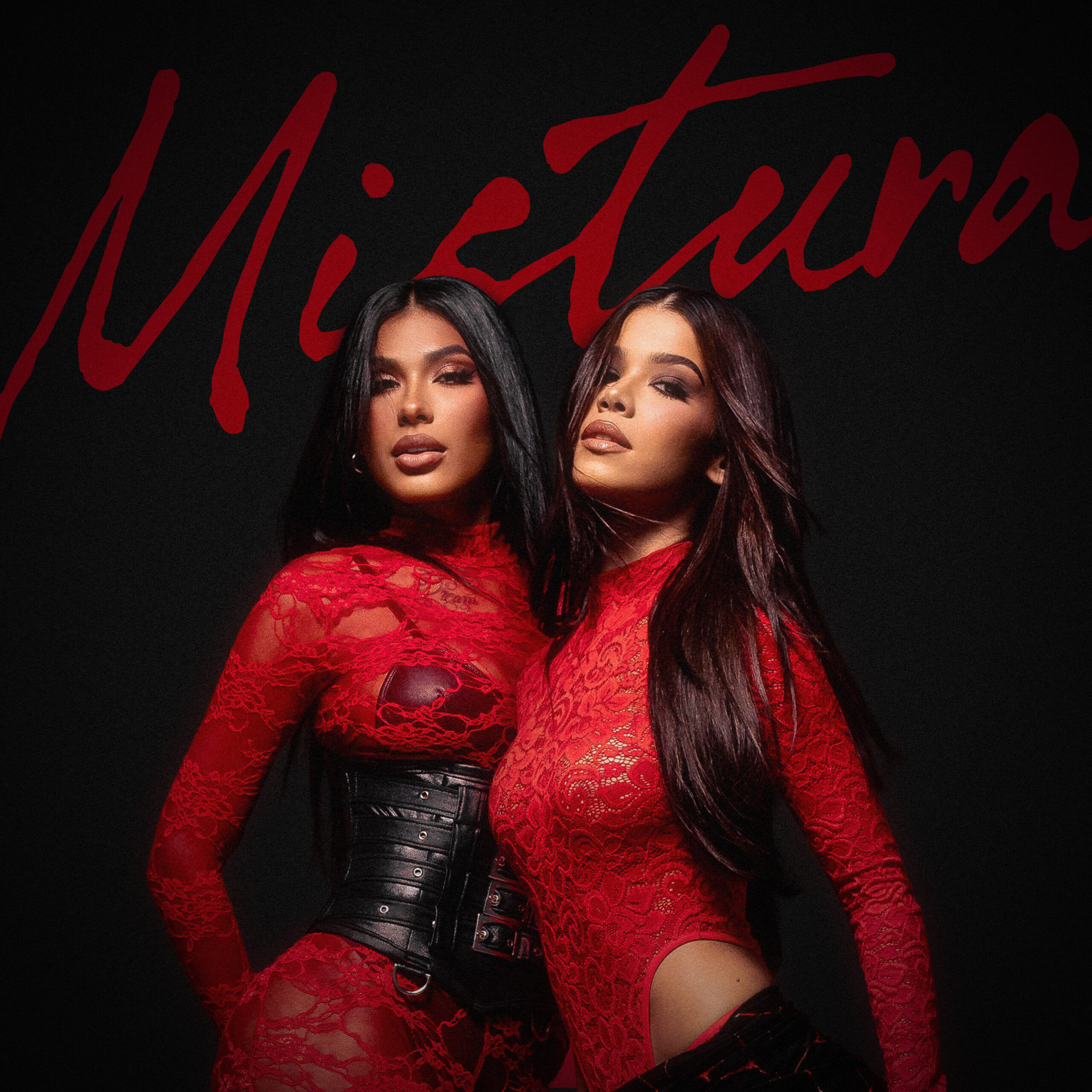Tília e Pocah para a capa de "Mistura". Foto: Divulgação.