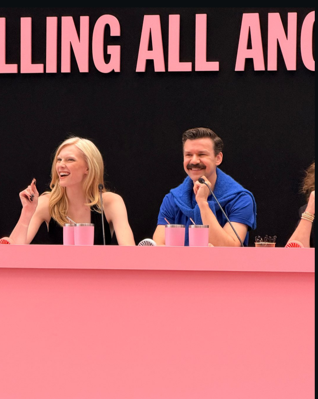 Alex Consani durante casting da Victoria’s Secret. Foto: Reprodução/Instagram.