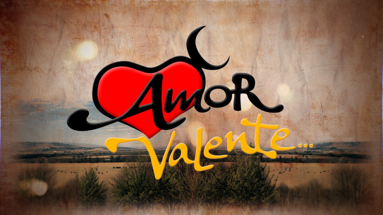 Logotipo oficial da novela "Amor Valente". Foto: Divulgação.