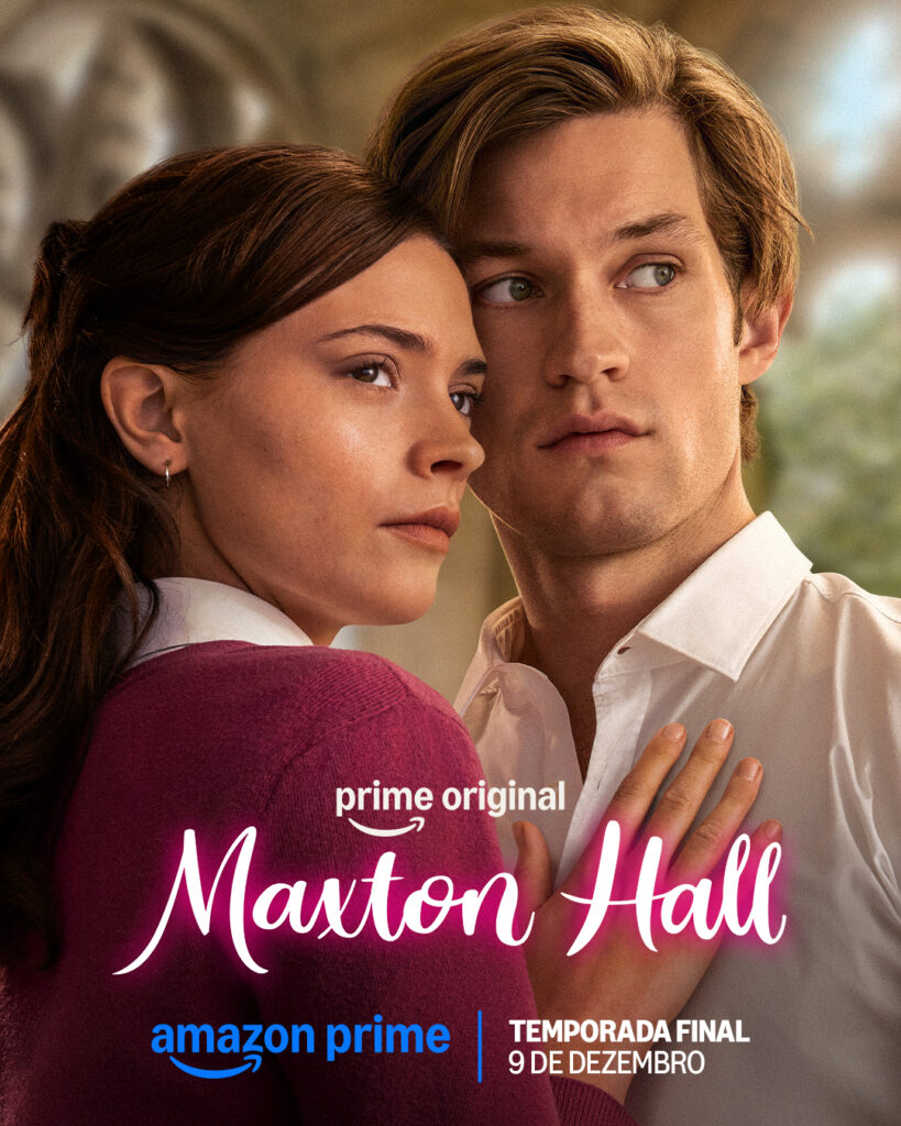 Pôster da terceira temporada de Maxton Hall. Imagem: Divulgação.