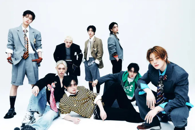Stray Kids em imagem de divulgação. Imagem: JYP Entertainment