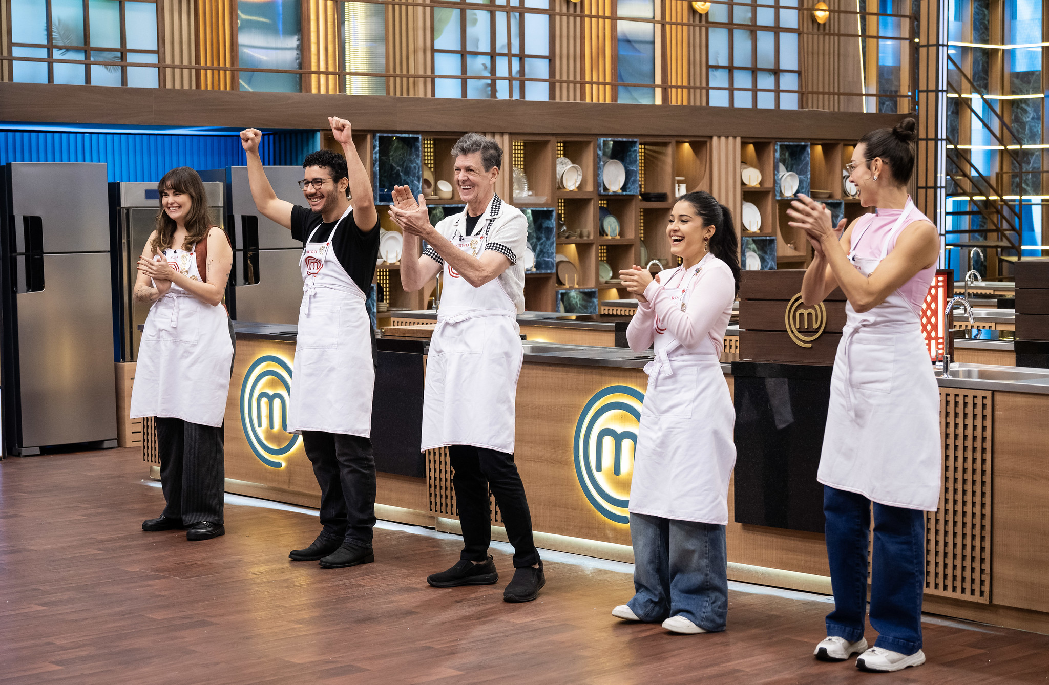 O Top 5 disputa as duas vagas para a final da temporada no 18º episódio do MasterChef Brasil. Foto: Reprodução/Band