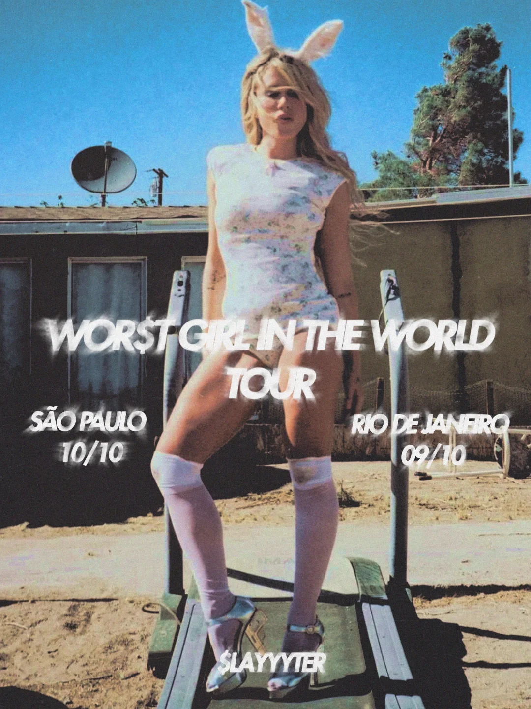 Slayyyter vem ao Brasil em outubro para shows no Rio de Janeiro e em São Paulo. Imagem: Divulgação