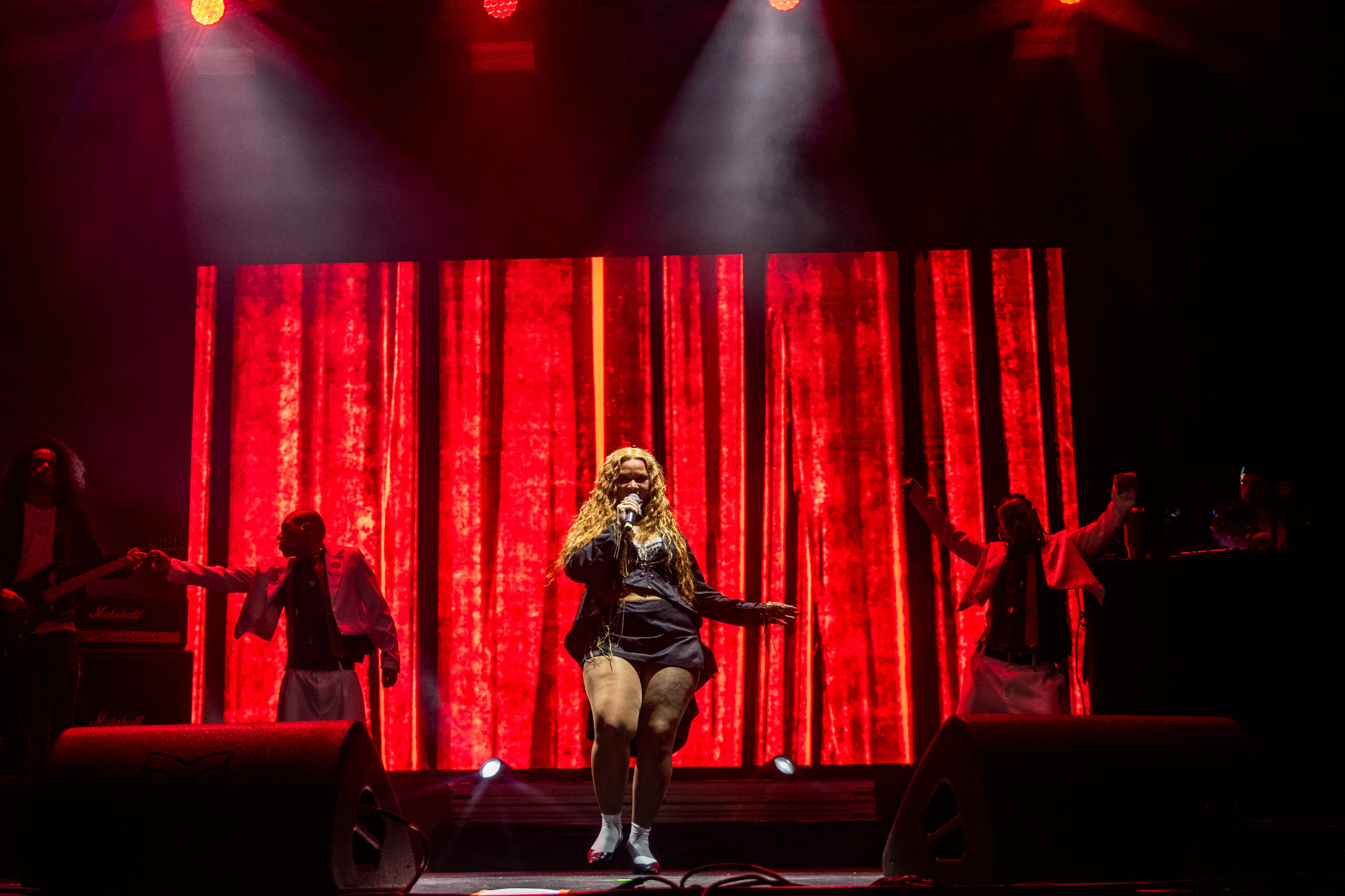 Foto de NandaTsunami em show do Rock In Rio 2026. Imagem: Reprodução / @rafaelfifito