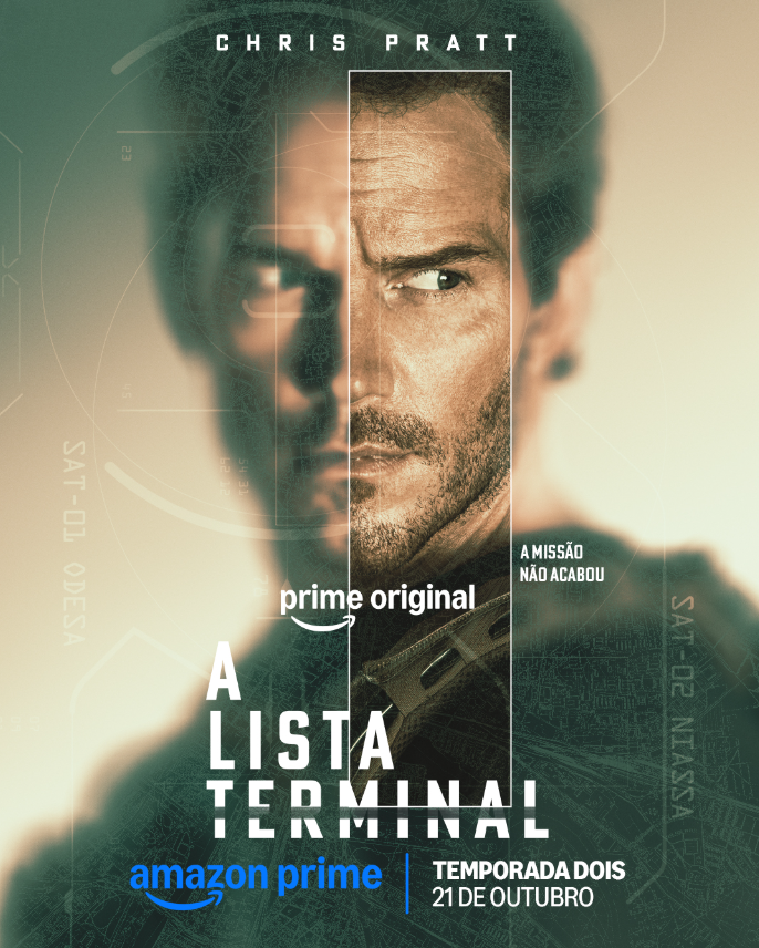 Pôster da 2ª temporada da série "A Lista Terminal". Imagem: Divulgação/Prime Video