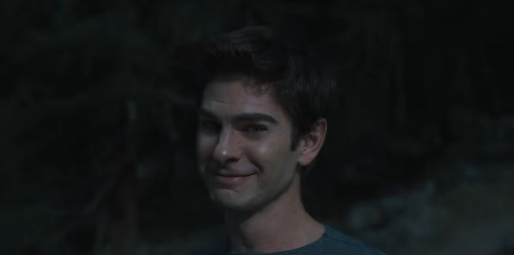 Andrew Garfield como Sam Altman. Imagem: Reprodução/Trailer