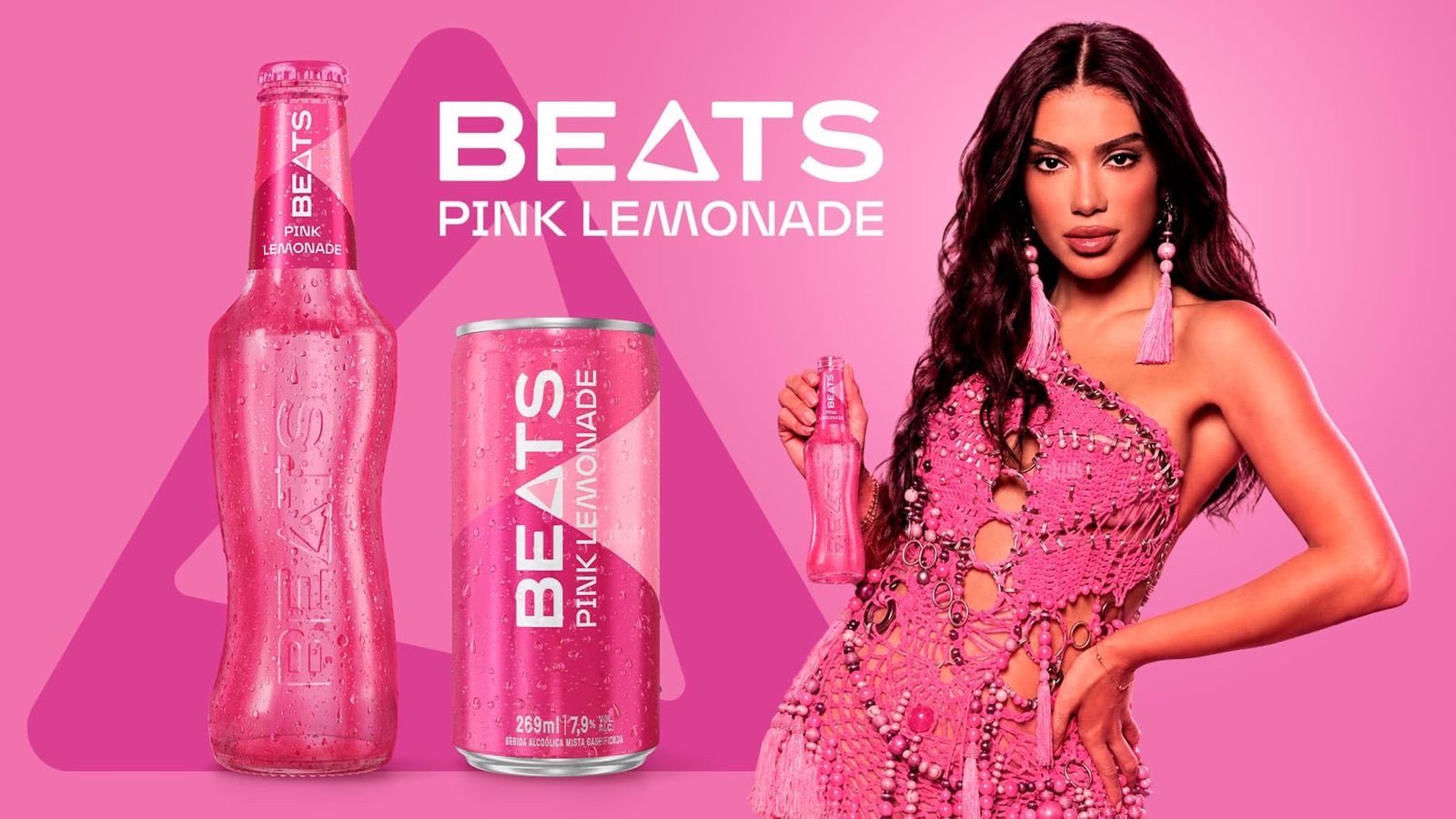 Anitta anuncia novo sabor de Beats. Reprodução: Internet