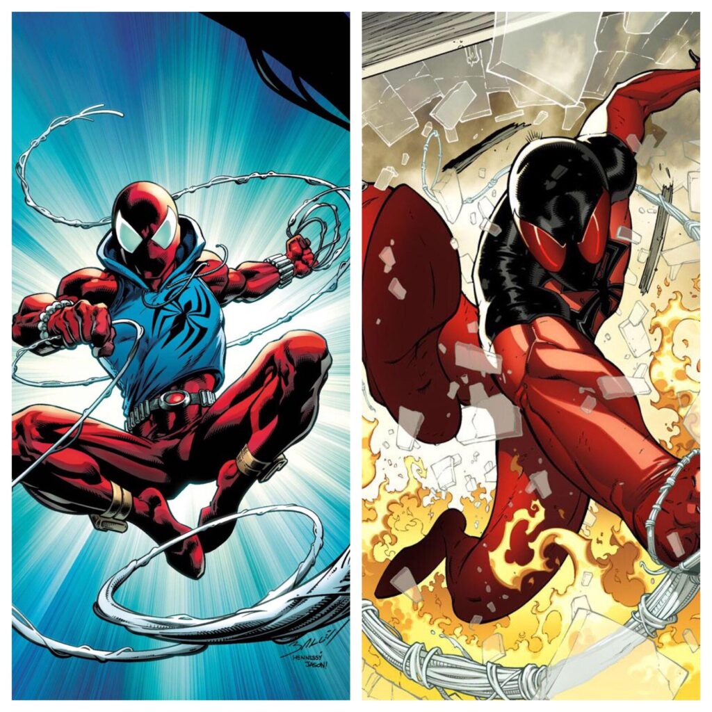 Ben Reilly e Kaine Parker. Imagem: Reprodução