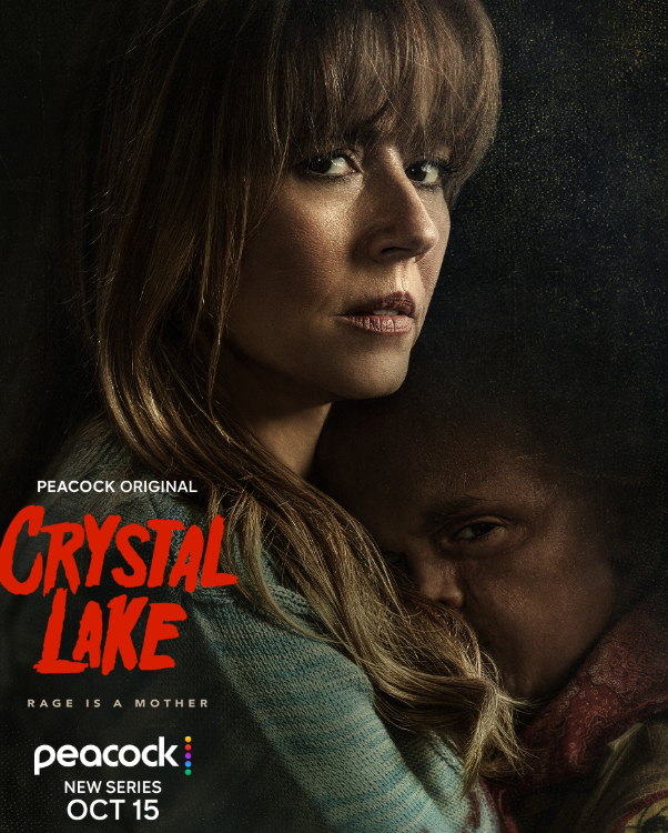 Pôster da série Crystal Lake. Imagem: Divulgação/Peacock