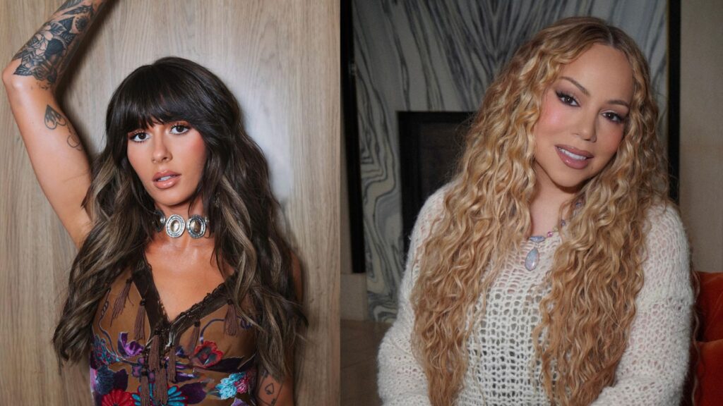 Ella Langley e Mariah Carey em imagem promocional. Foto: Divulgação 