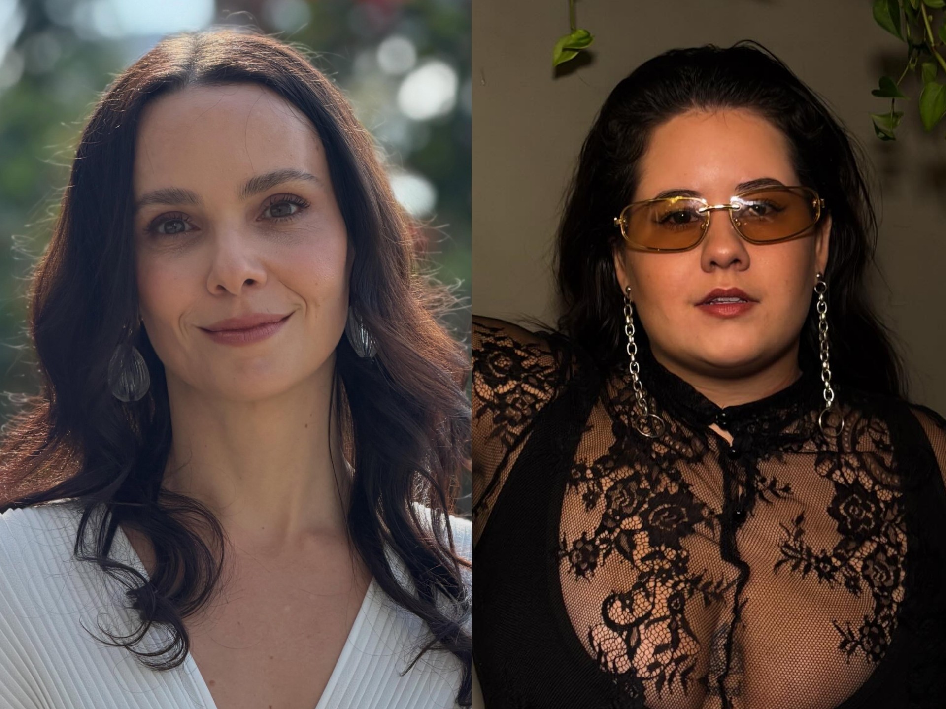 Débora Falabella e Karol Lannes retornarão como Nina/Rita e Ágata em “Avenida Brasil 2”. Fotos: Reprodução/Instagram