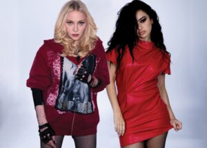 Madonna e Charli XCX em foto promocional para "Danceteria Afterhours". Imagem: reprodução X