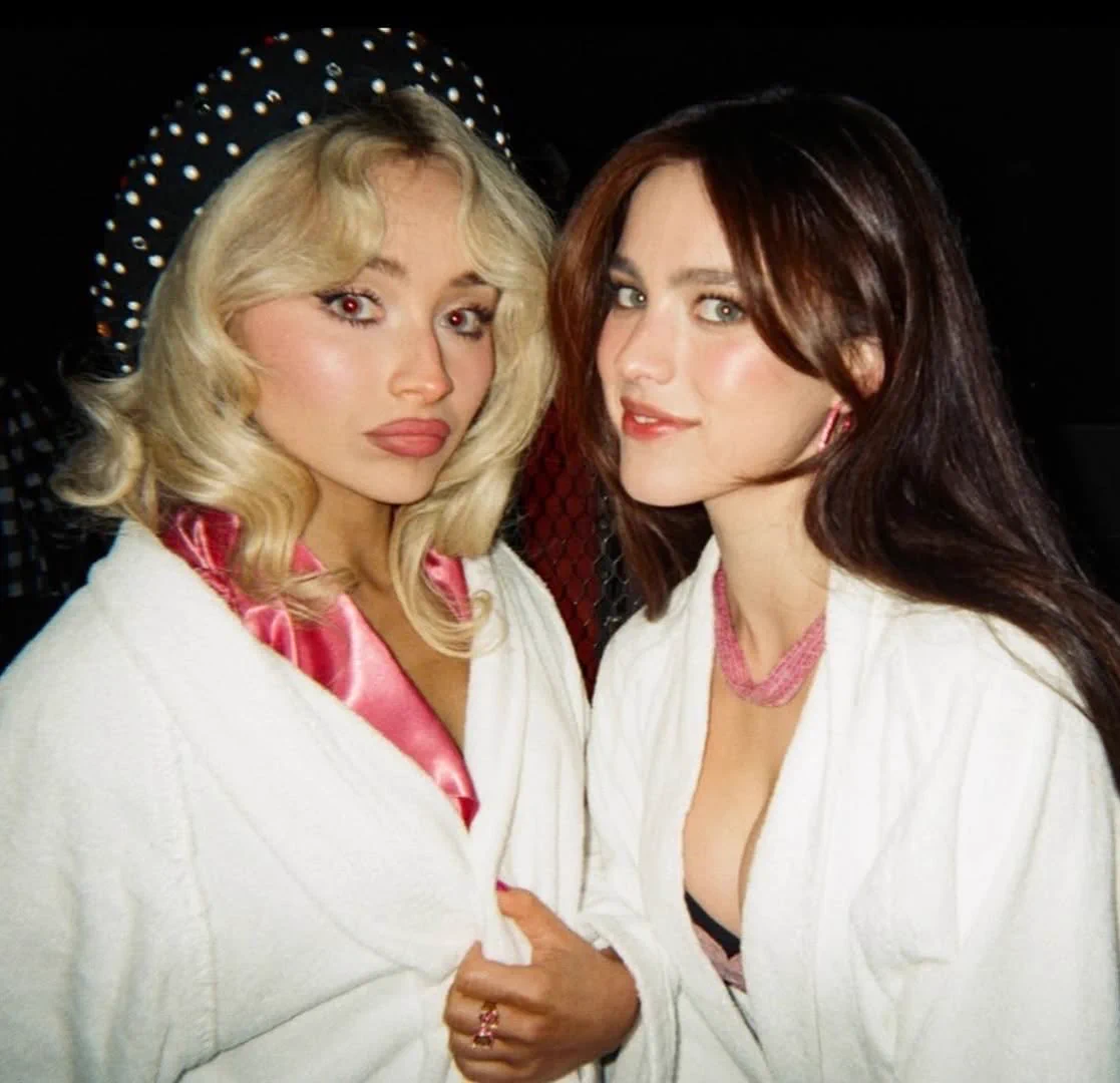 Sabrina Carpenter e Margareth Qualley. Imagem: Reprodução/Instagram