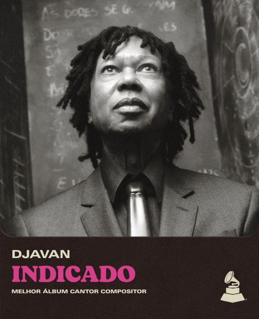 Djavan para álbum improviso imagem: Grammy latino 2026 divulgação: Instagram