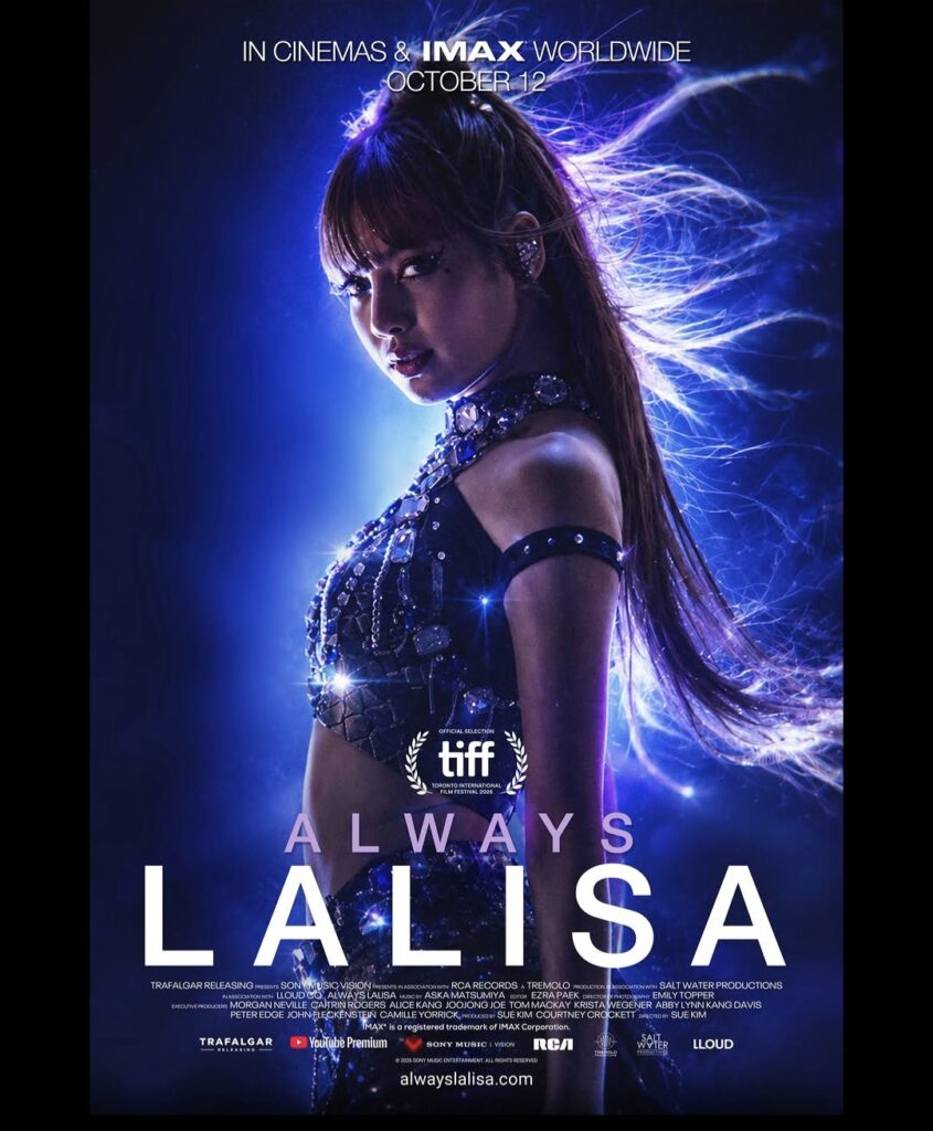 Poster do documentário Always Lalisa em imagem divulgada nas redes sociais. Foto: Reprodução/Instagram