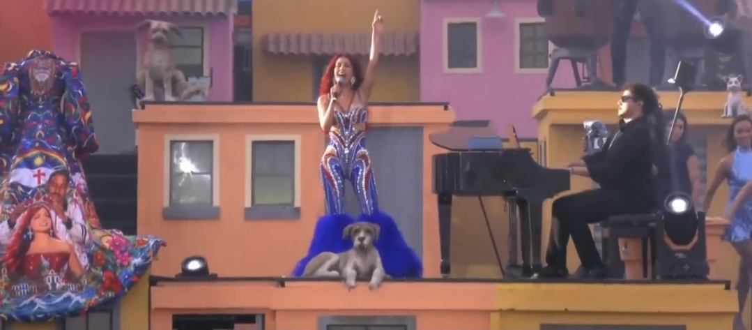 Priscilla Senna se apresentando no Rock In Rio 2026. Imagem: Reprodução.