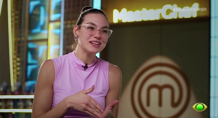 Jéssica é a primeira finalista da 13ª temporada do MasterChef Brasil. Foto: Reprodução/Band