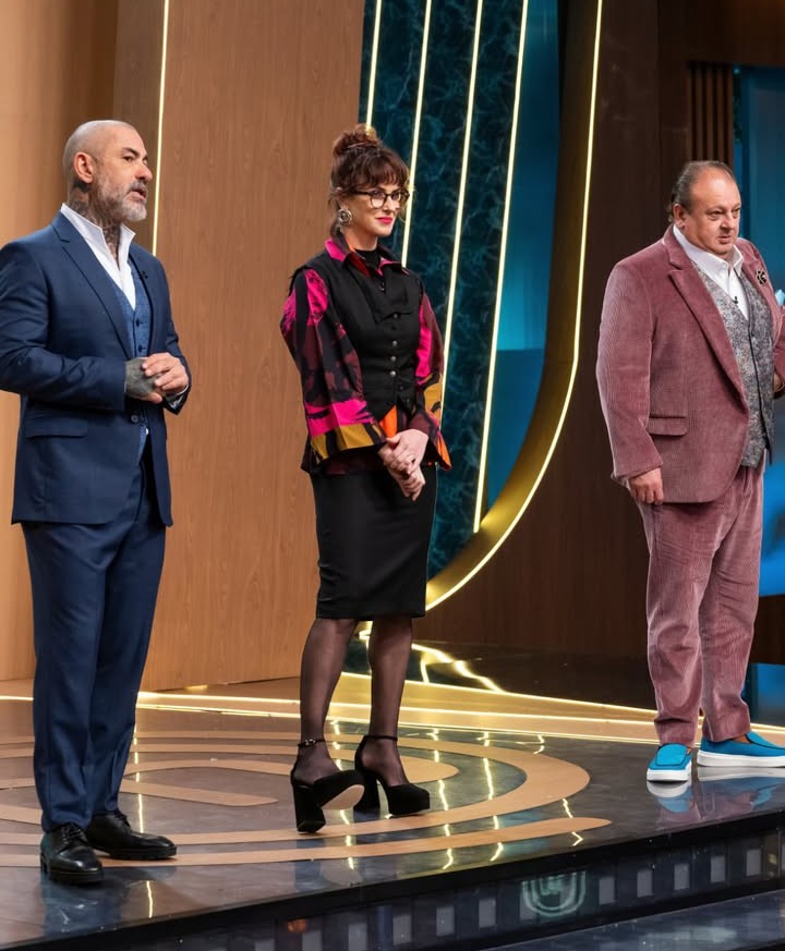 Henrique Fogaça, Helena Rizzo e Erick Jacquin no 18º episódio do MasterChef Brasil. Foto: Reprodução/Instagram @masterchefbr