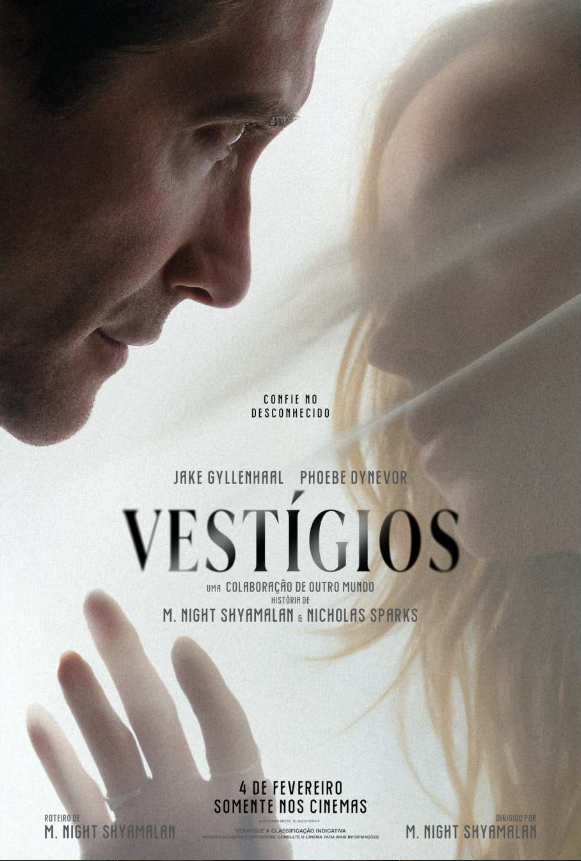 Pôster oficial do filme "Vestígios". Imagem: Divulgação/Warner Bros.