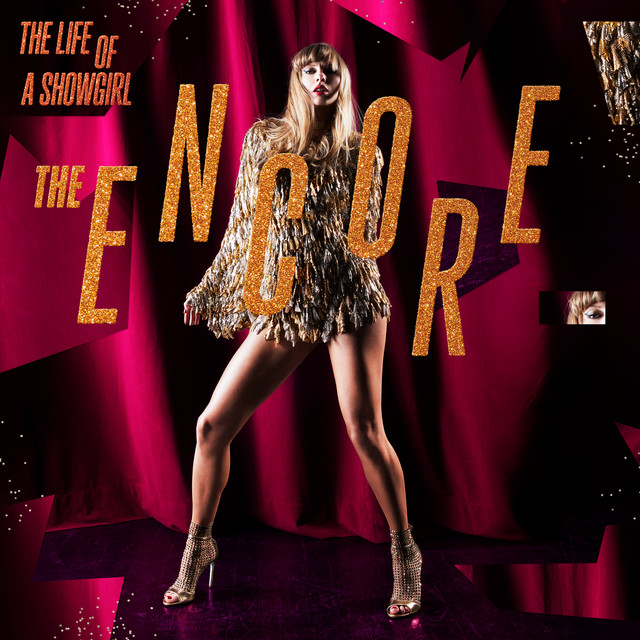 Capa “The Life Of A Showgirl: The Encore”. Imagem: Divulgação.