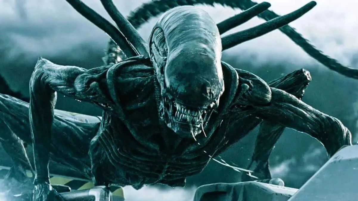 Xenomorfo no filme Alien: Covenant. Imagem: Reprodução